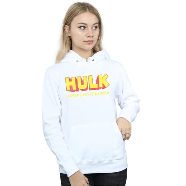 Marvel Womens/Ladies Hulk AKA Robert Bruce Banner Hoodie