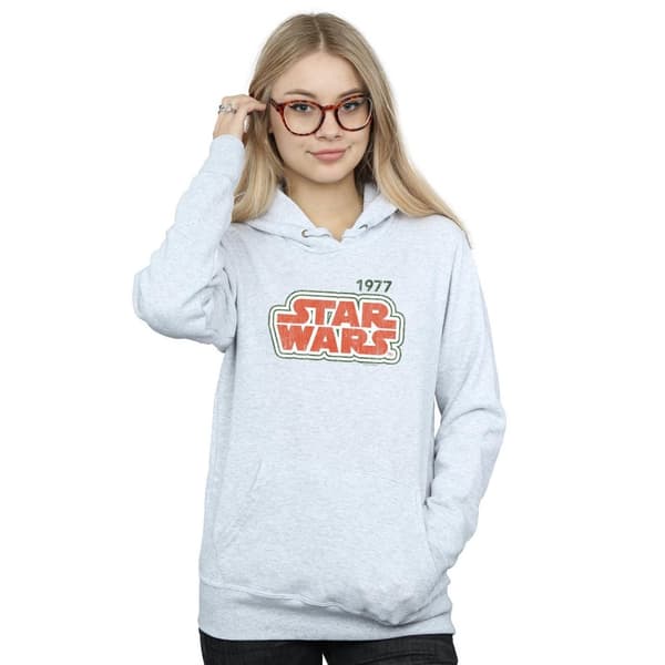 Star Wars Retro Outline-hoodie för kvinnor/damer