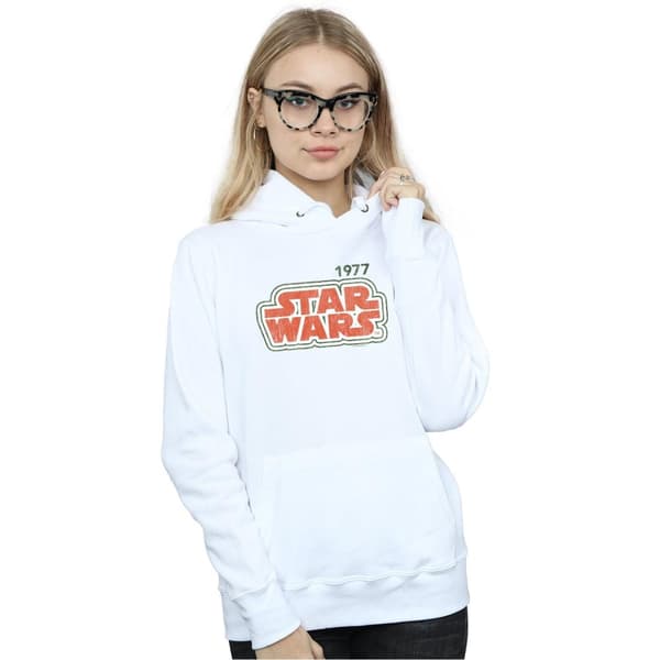 Star Wars Retro Outline-hoodie för kvinnor/damer