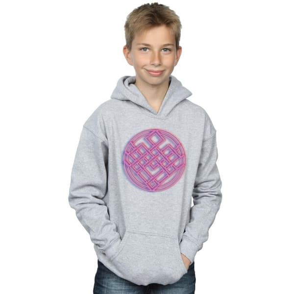 Marvel Boys Shang-Chi And The Legend Of The Ten Rings Neon Icon Hoodie