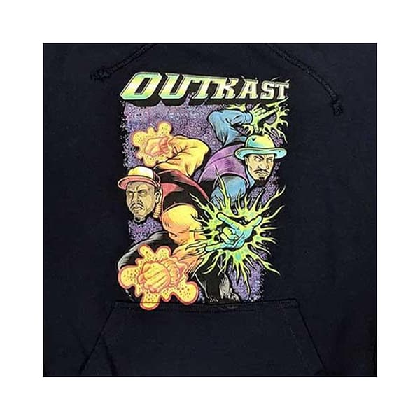 Outkast Unisex Superhjälte-hoodie för vuxna