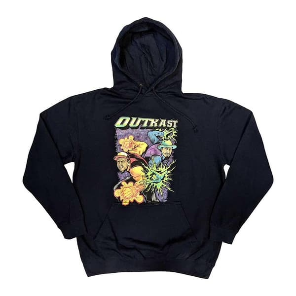 Outkast Unisex Superhjälte-hoodie för vuxna
