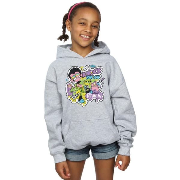 DC Comics Girls Teen Titans Go Knock Knock Hoodie