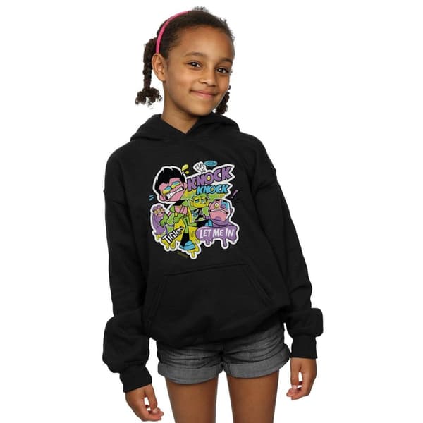 DC Comics Girls Teen Titans Go Knock Knock Hoodie