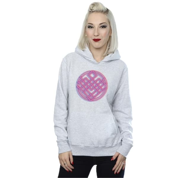 Marvel Womens/Ladies Shang-Chi And The Legend Of The Ten Rings Neon Icon Hoodie