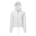 Miniatyrbillede 1 af 2: TriDri Womens/Ladies Recycled Cropped Oversized Full Zip Hoodie