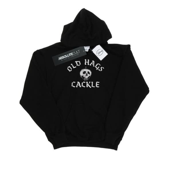 Disney Boys Snow White Old Hags Hoodie Black 12-13 Years