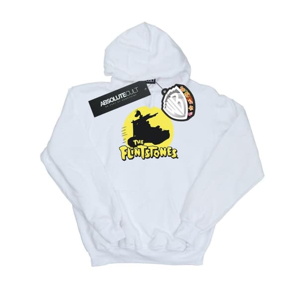 The Flintstones Girls Car Silhouette Hoodie