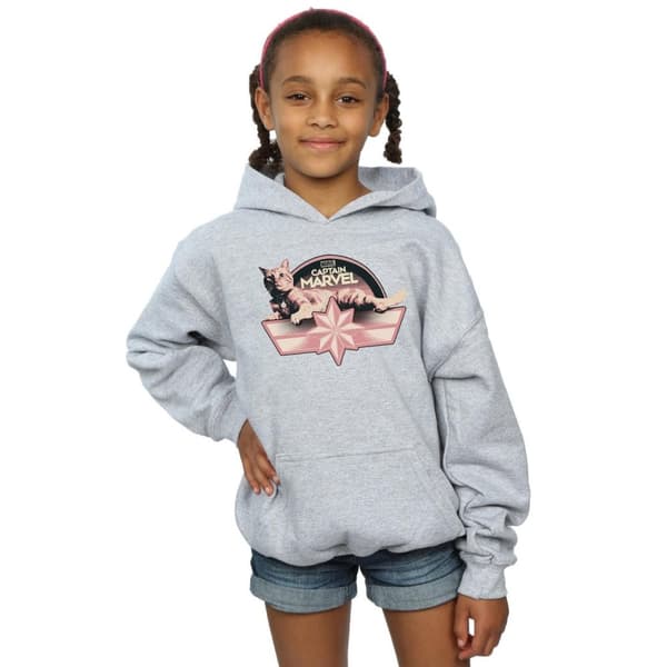 Marvel Girls Captain Marvel Chillin Goose Hoodie