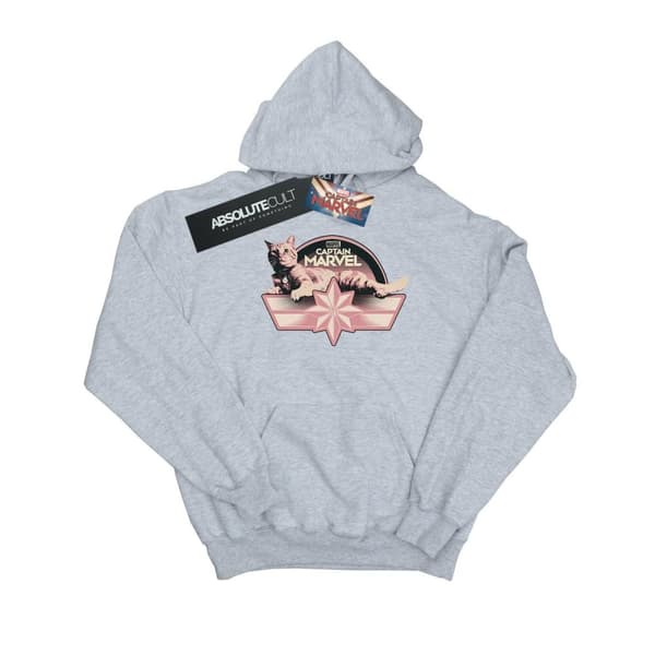 Marvel Girls Captain Marvel Chillin Goose Hoodie