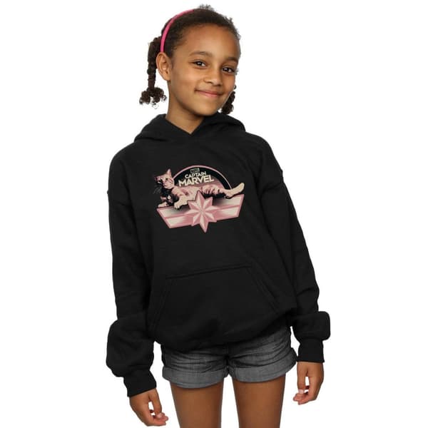 Marvel Girls Captain Marvel Chillin Goose Hoodie