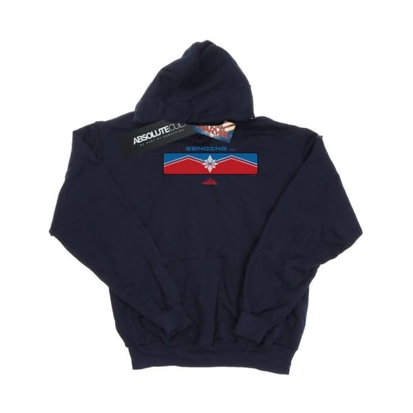 Marvel Womens/Ladies Captain Marvel Sending Hoodie