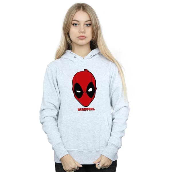 Marvel Huvtröja med Deadpool-mask för damer/damer