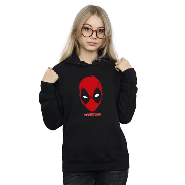 Marvel Huvtröja med Deadpool-mask för damer/damer