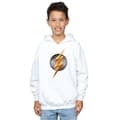 Miniatyrbild 2 av 5: DC Comics Justice League Movie Flash Emblem-hoodie för pojkar