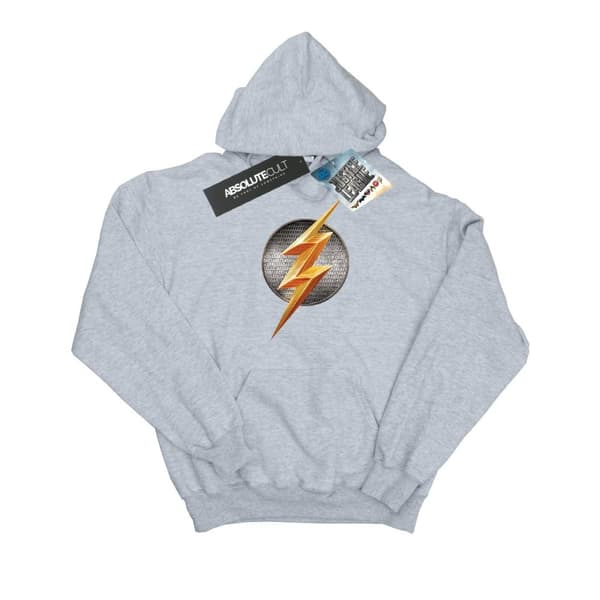 DC Comics Justice League Movie Flash Emblem-hoodie för pojkar