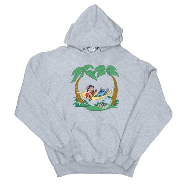Disney Womens/Ladies Lilo And Stitch Play Some Music Hoodie