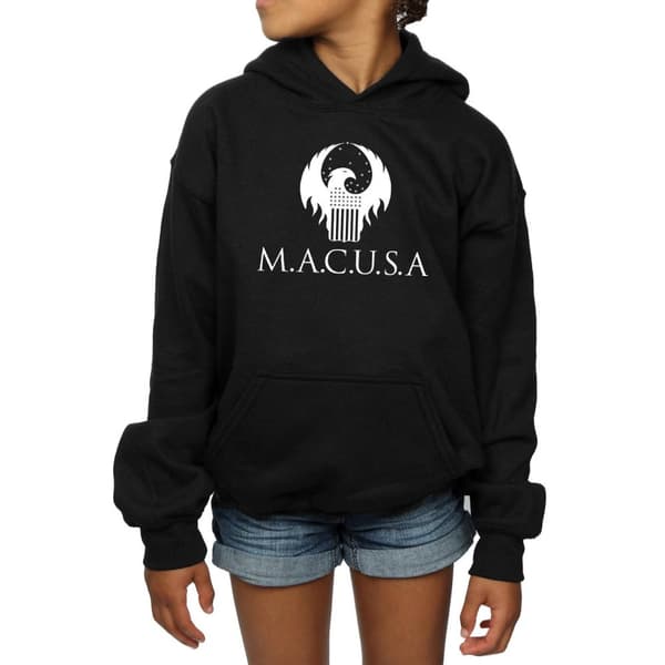 Fantastic Beasts Girls MACUSA Logo Hoodie
