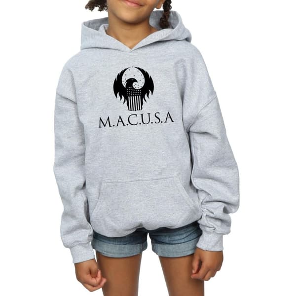 Fantastic Beasts Girls MACUSA Logo Hoodie