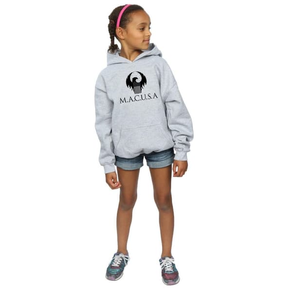 Fantastic Beasts Girls MACUSA Logo Hoodie