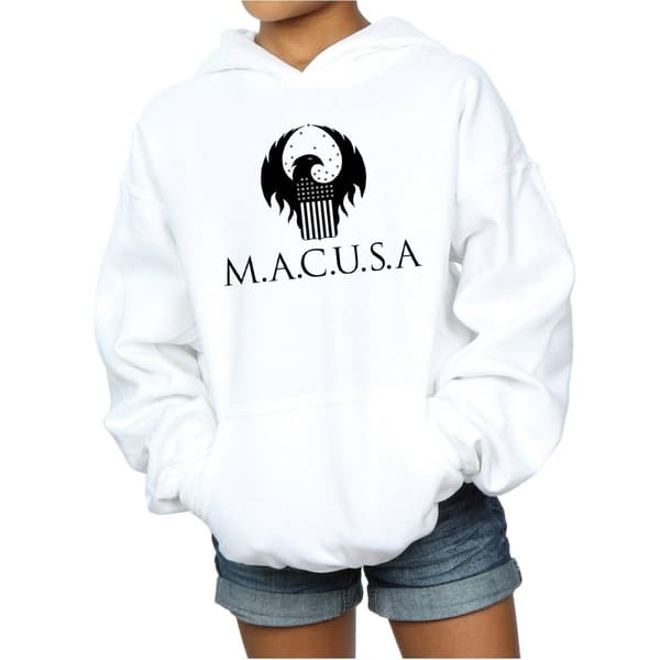Fantastic Beasts Girls MACUSA Logo Hoodie