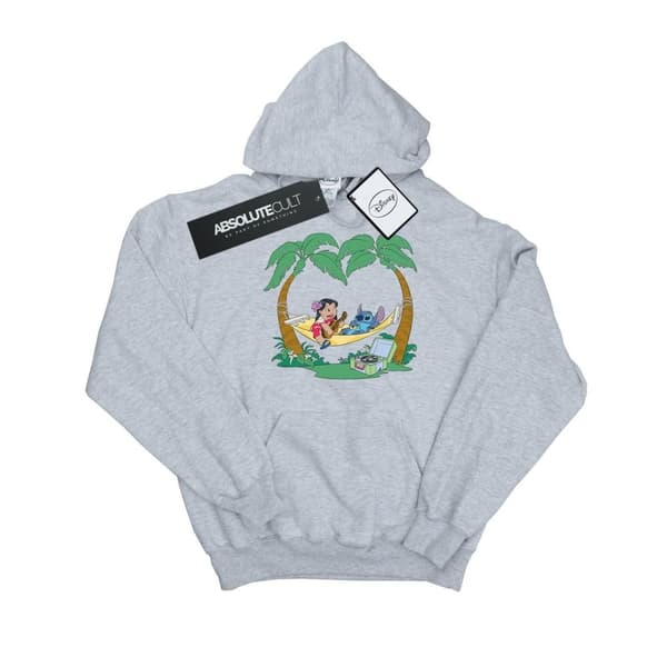 Disney Lilo And Stitch Play Some Music-hoodie för flickor