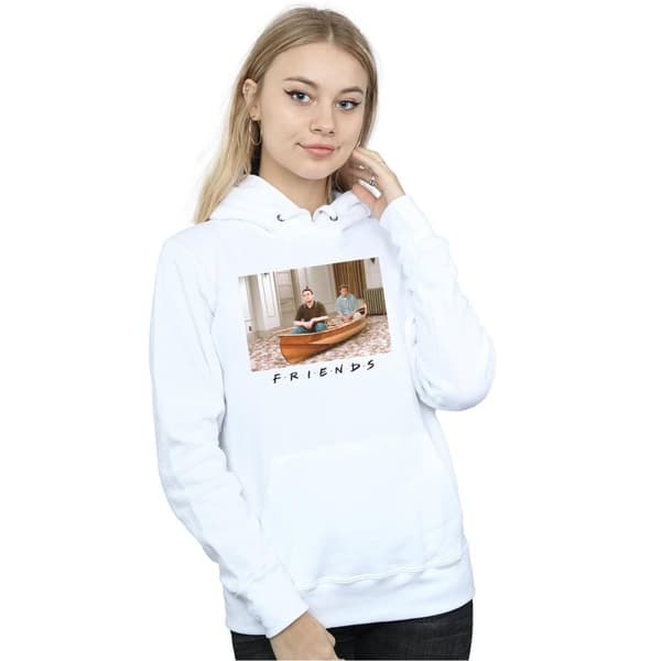 Friends Womens/Ladies Joey And Chandler Boat Hoodie