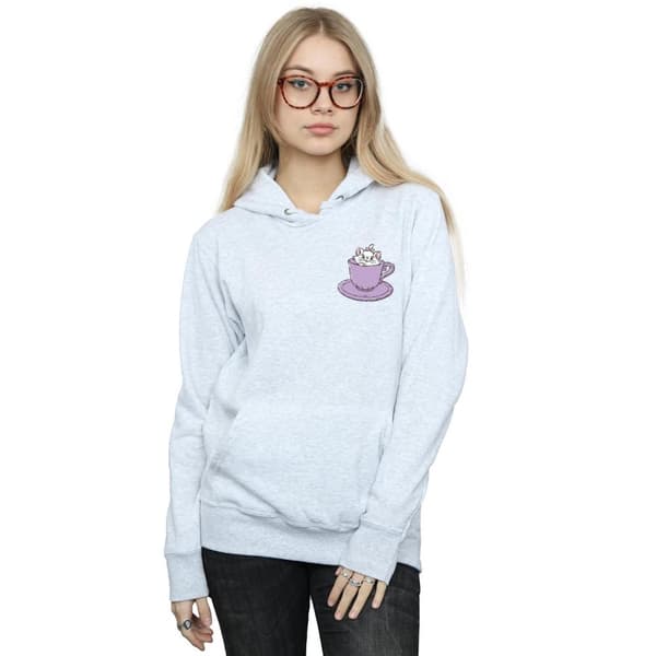 Disney Huvtröja med brösttryck för kvinnor/damer Aristocats Marie In Cup