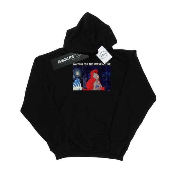 Disney Dam/Lady Den lilla sjöjungfrun väntar på helgen Hoodie