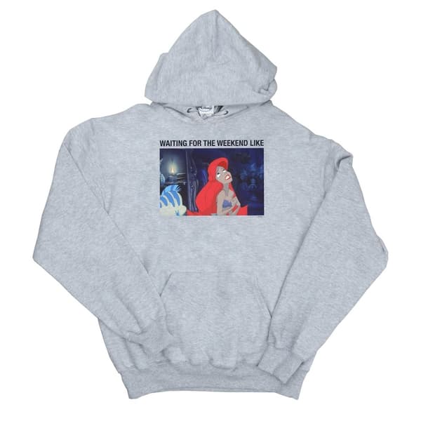 Disney Dam/Lady Den lilla sjöjungfrun väntar på helgen Hoodie