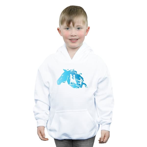 Disney Boys Frozen 2 Nokk Silhouette Hoodie
