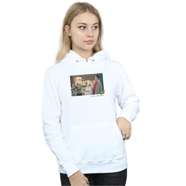 Friends Huvtröja med kalkonhuvud för damer/damer
