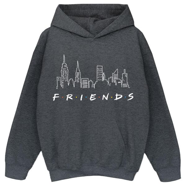 Friends Huvtröja med Skyline-logga för flickor