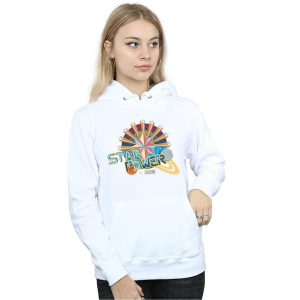 Marvel Kapten Marvel Star Power-hoodie för damer/kvinnor