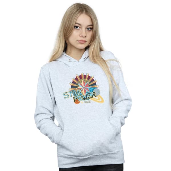 Marvel Kapten Marvel Star Power-hoodie för damer/kvinnor