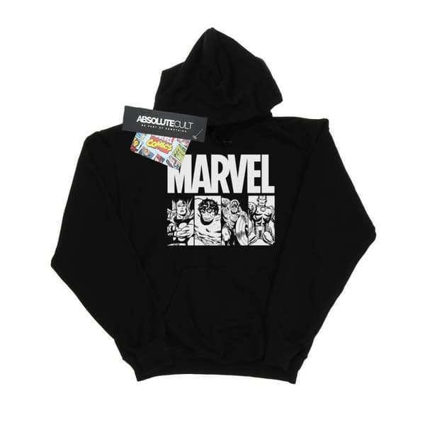 Marvel Boys Comics Action Tiles-hoodie