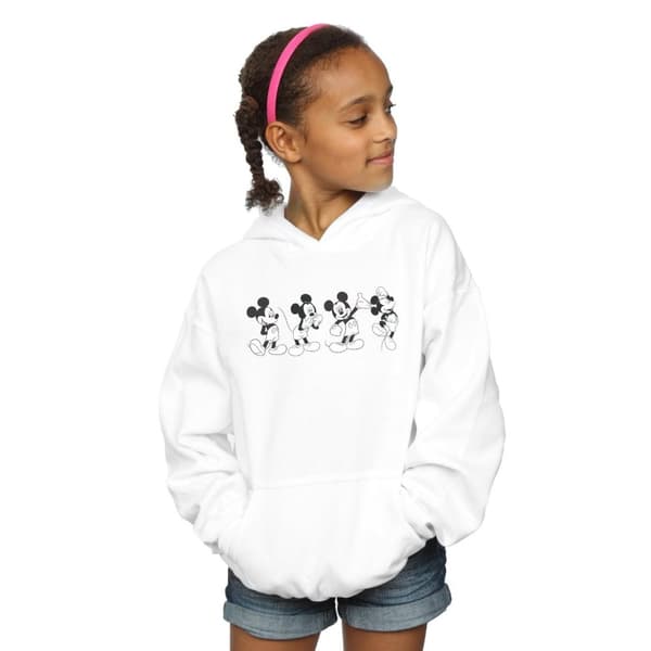 Disney Musse Pigg Four Emotions-hoodie för flickor