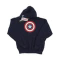 Miniatyrbild 1 av 3: Marvel Huvtröja med sköld från inbördeskriget i Captain America för pojkar
