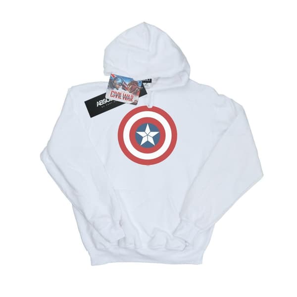 Marvel Boys Captain America Civil War Shield Hoodie
