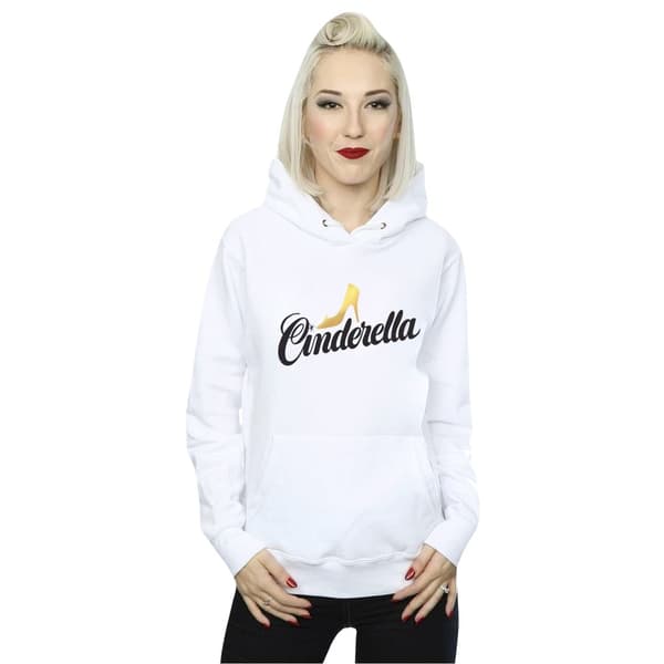 Disney Kvinnor/Ladies Cinderella Shoe Logo Hoodie
