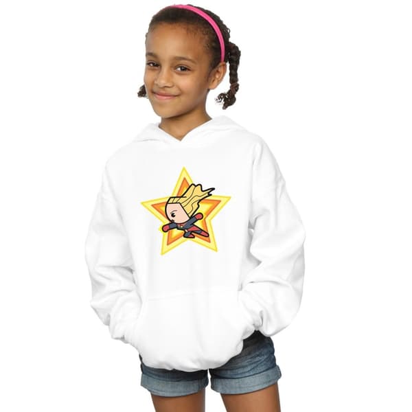 Marvel Girls Kawaii Captain Marvel Hoodie