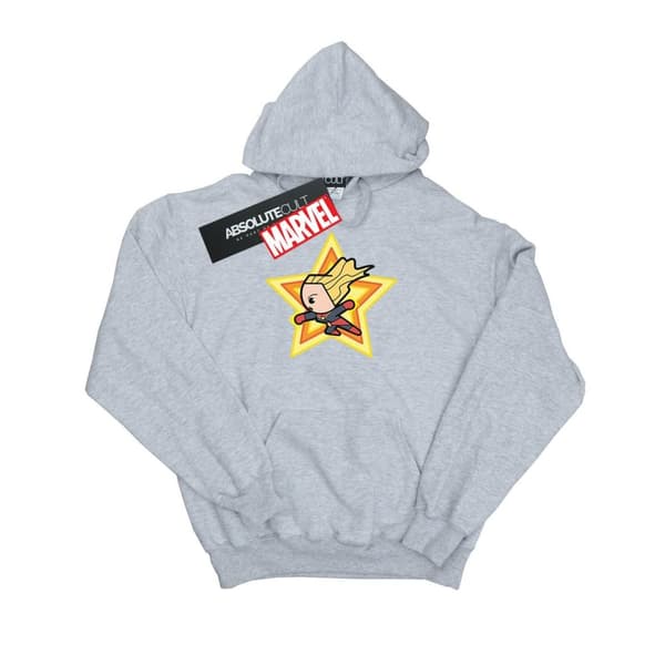 Marvel Girls Kawaii Captain Marvel Hoodie