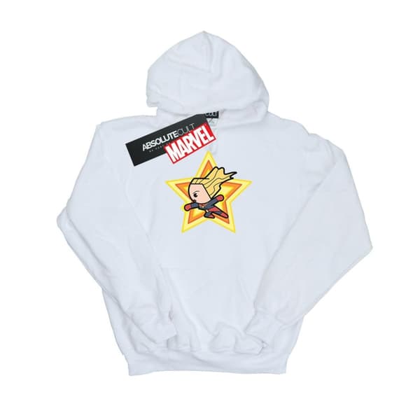 Marvel Girls Kawaii Captain Marvel Hoodie