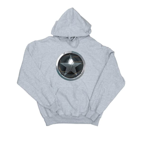 Marvel Boys The Falcon And The Winter Soldier Chest Star Hoodie