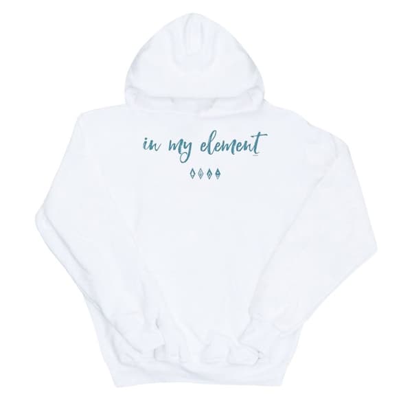 Disney Womens/Ladies Frozen 2 In My Element Hoodie White XXL