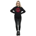 Miniatyrbild 4 av 5: Marvel Kvinnor/Ladies Deadpool Large Clean Logo Hoodie