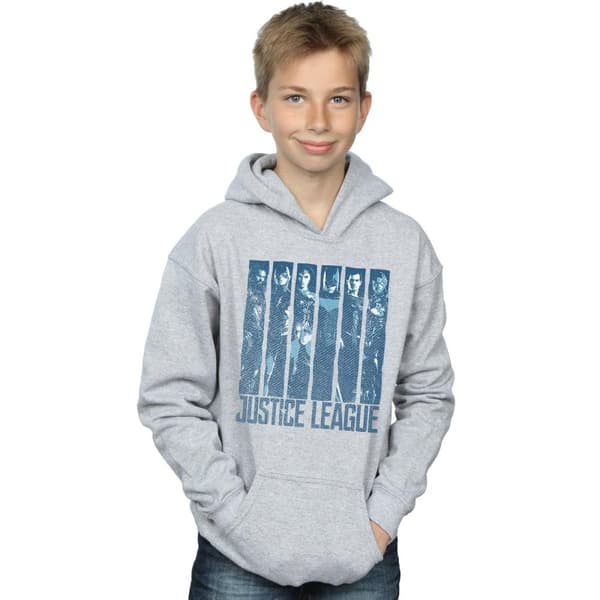 DC Comics Justice League Movie Double Indigo-huvtröja för pojkar