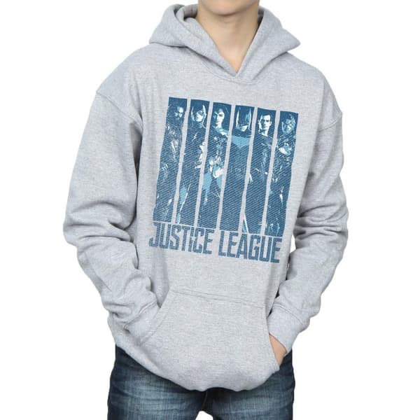 DC Comics Justice League Movie Double Indigo-huvtröja för pojkar