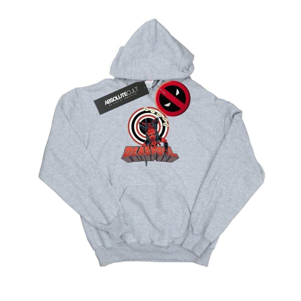 Marvel Womens/Ladies Deadpool Upside Down Hoodie