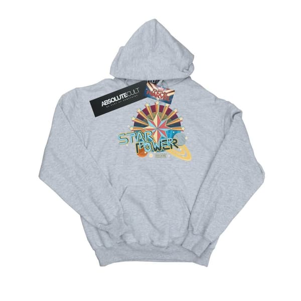 Marvel Girls Captain Marvel Star Power Hoodie